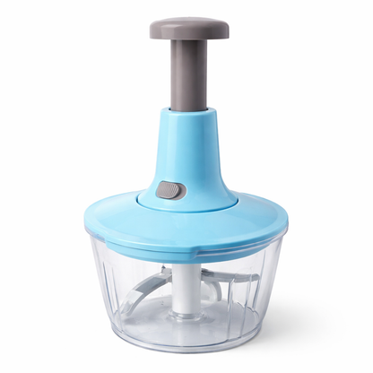 1.5L Multifunctional Manual Hand Food Chopper – No Mess No Tears